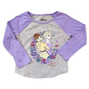 Disney x Jumping Beans | Frozen II “True to Yourself” Baseball T-Shirt